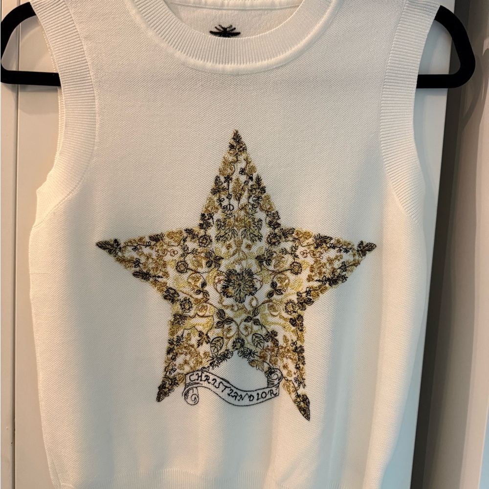 Star Embroidered Top